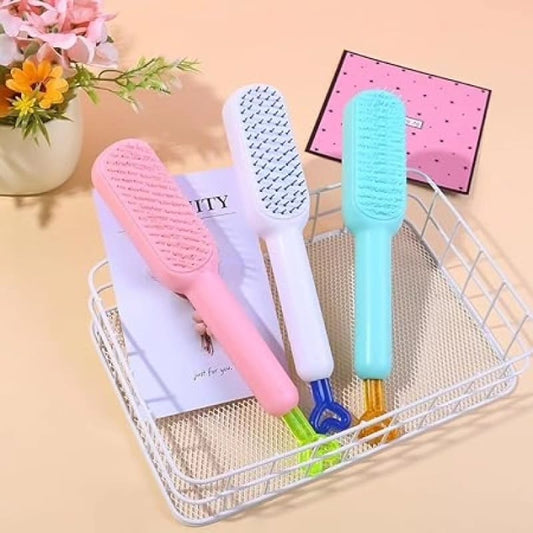 Self-Cleaning Hair Magic Brush