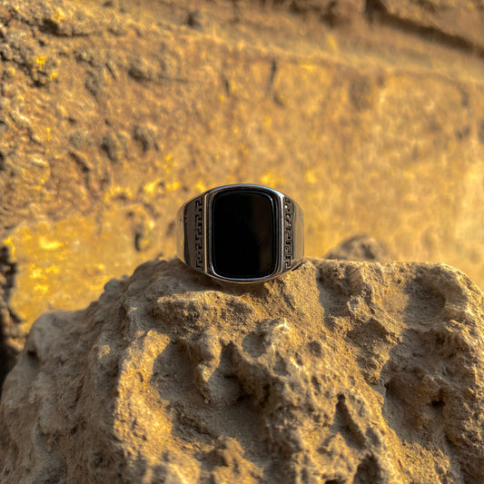 Silver Royal Medusa Ring-HOP002